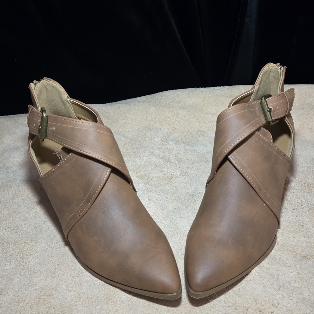 Pointy Elf Ankle Boots